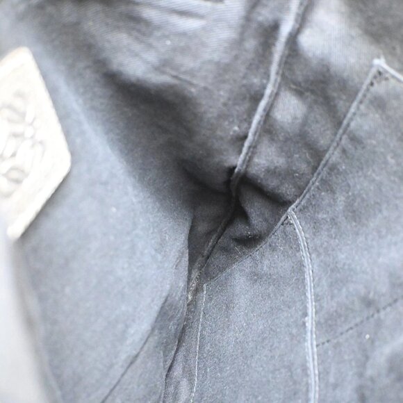 LOEWE Logo New Road Crossbody Shoulder Bag Canvas Leather Gray GHW 30KB767 - Picture 9 of 16